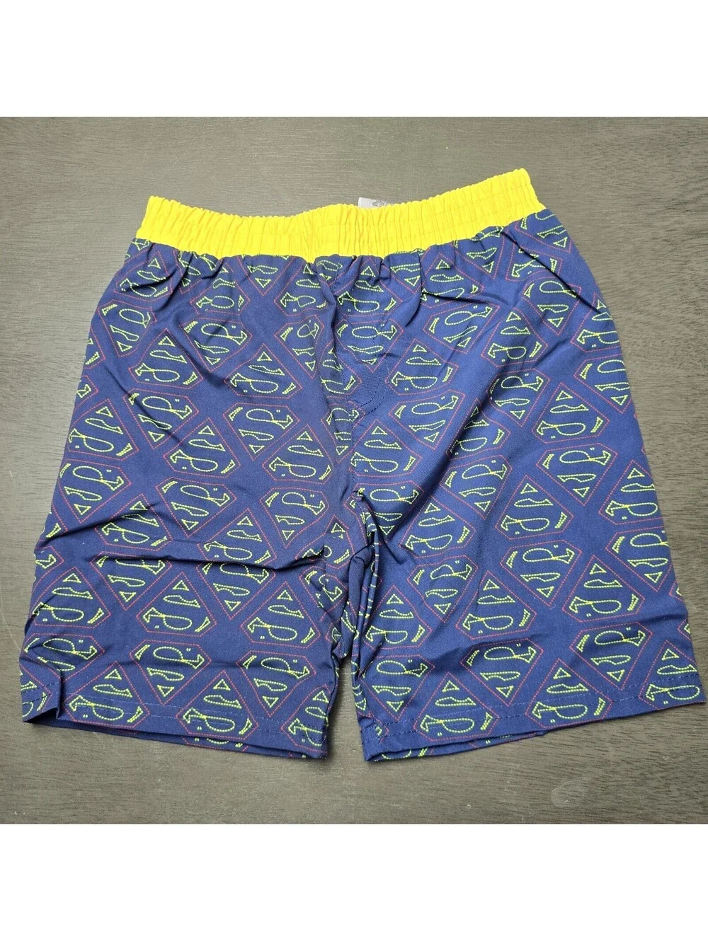 Superman UPF 50+ Rash Guard and Swim Trunks Shorts Swimsuit (Boys), 2pcs Size 3T